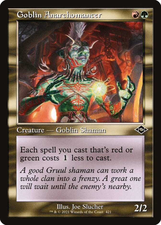 Goblin Anarchomancer [Modern Horizons 2] (421)