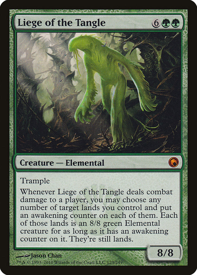 Liege of the Tangle [Scars of Mirrodin] (123)