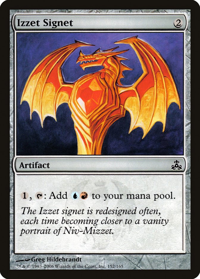 Izzet Signet [Guildpact] (152)