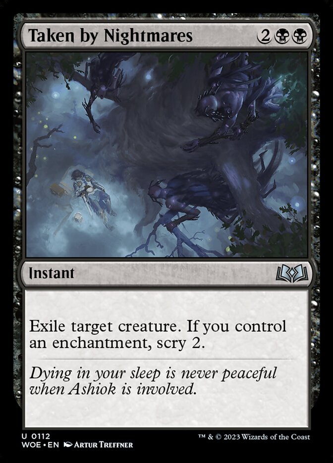 Taken by Nightmares [Wilds of Eldraine] (112)