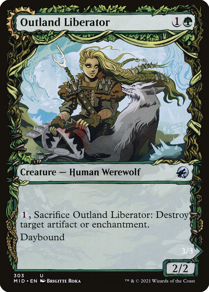 Outland Liberator [Innistrad: Midnight Hunt] (303)
