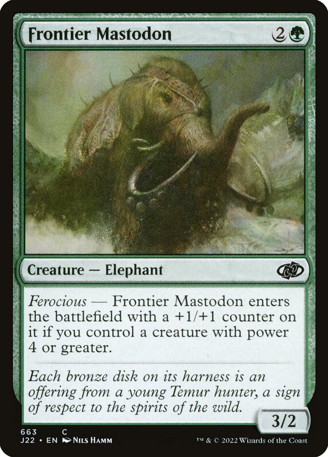 Frontier Mastodon [Jumpstart 2022] (663)