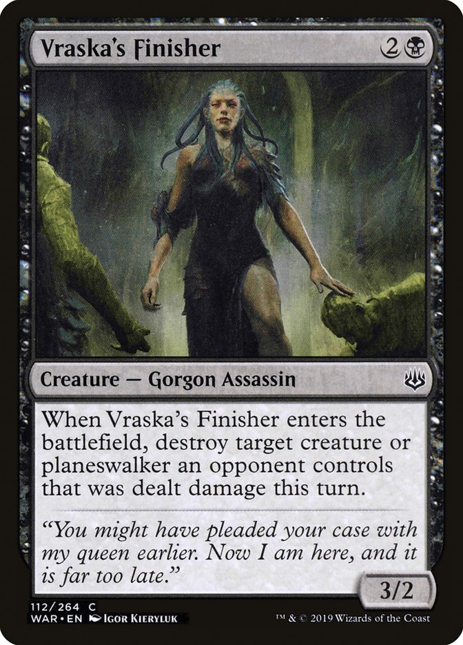 Vraska's Finisher [War of the Spark] (112)
