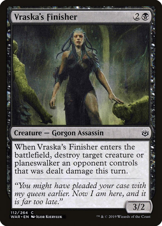 Vraska's Finisher [War of the Spark] (112)