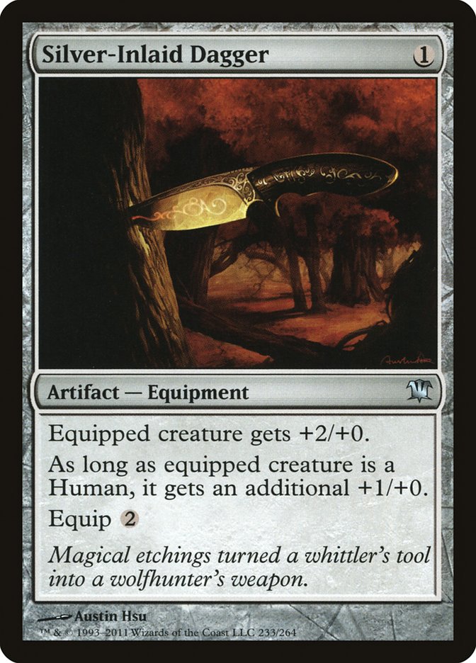 Silver-Inlaid Dagger [Innistrad] (233)