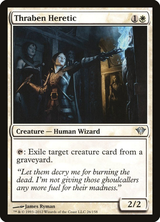 Thraben Heretic [Dark Ascension] (26)