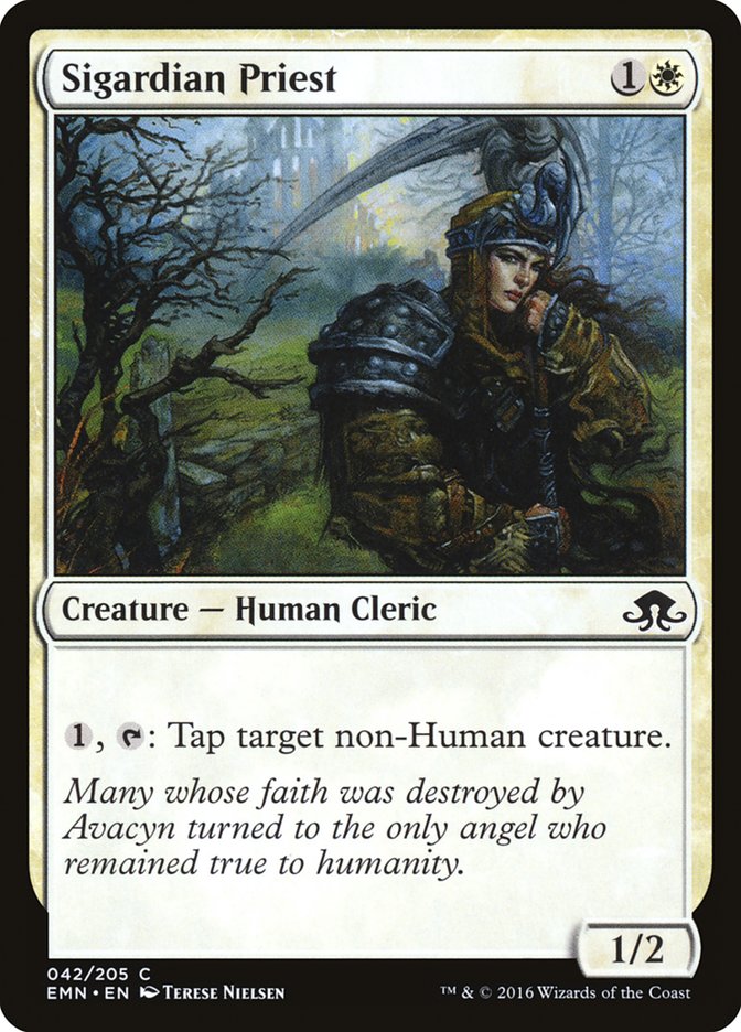 Sigardian Priest [Eldritch Moon] (42)