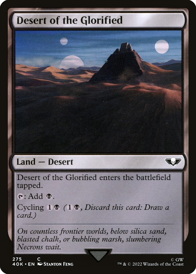 Desert of the Glorified [Warhammer 40,000 Commander] (275)