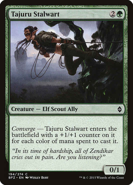 Tajuru Stalwart [Battle for Zendikar] (194)