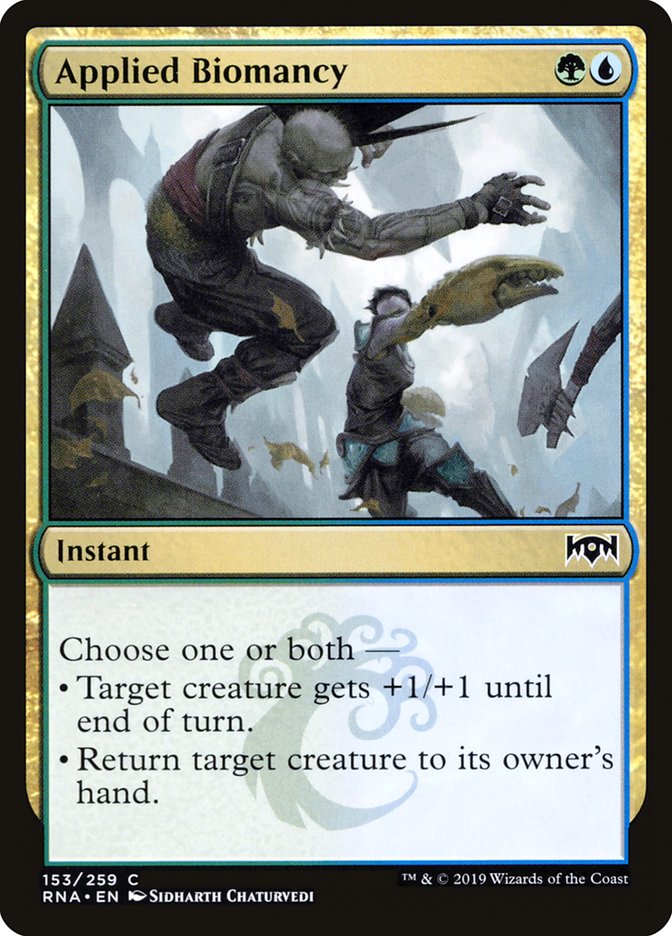 Applied Biomancy [Ravnica Allegiance] (153)