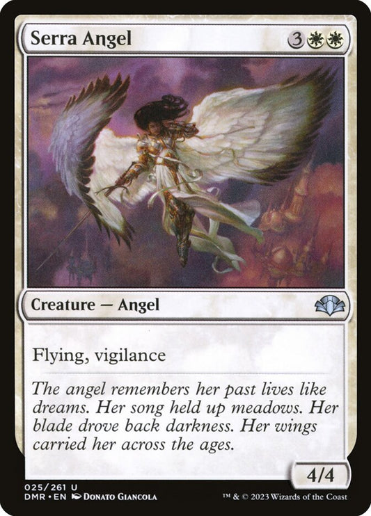 Serra Angel [Dominaria Remastered] (25)