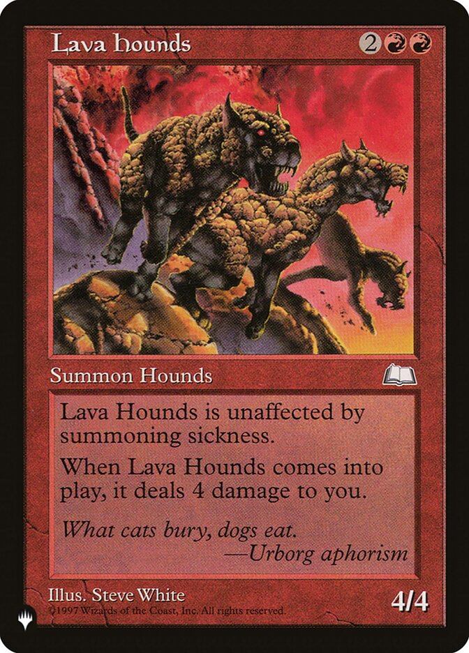 Lava Hounds [The List] (WTH-109)