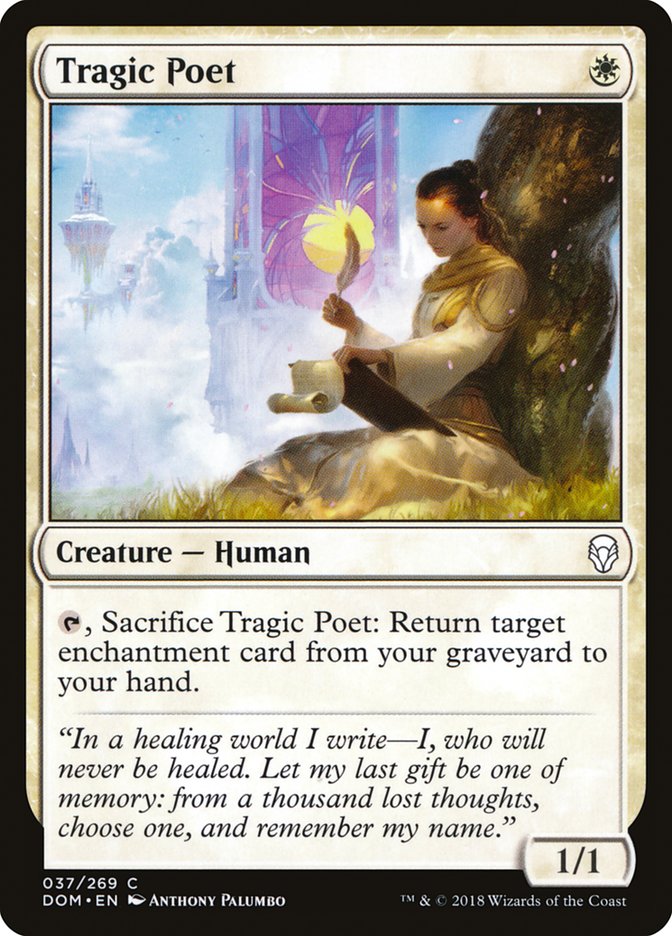Tragic Poet [Dominaria] (37)