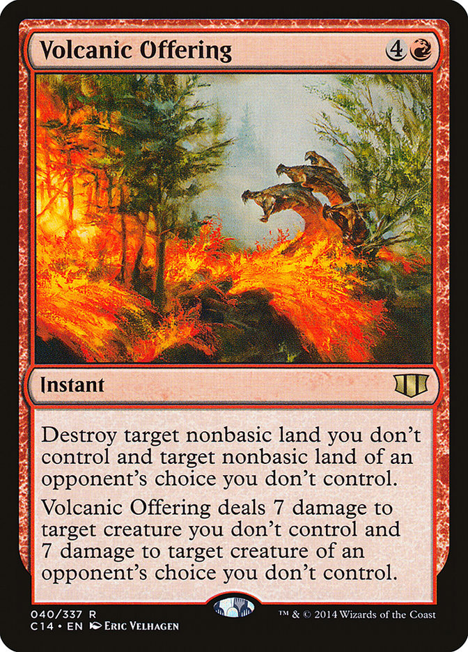 Volcanic Offering [Commander 2014] (40)