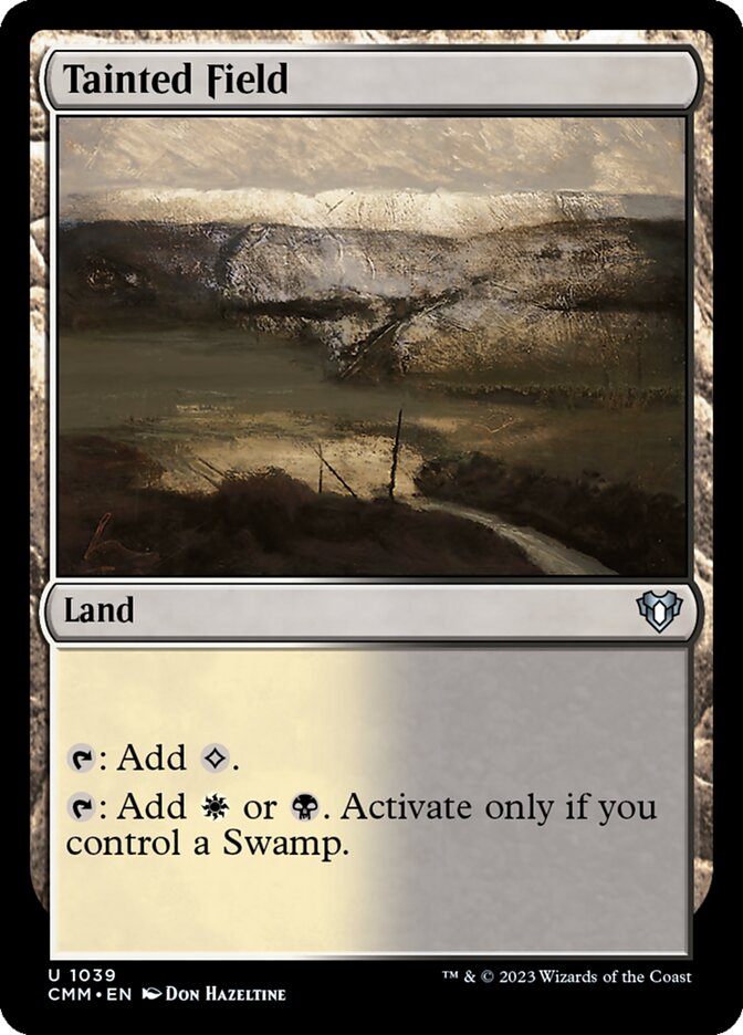 Tainted Field [Commander Masters] (1039)