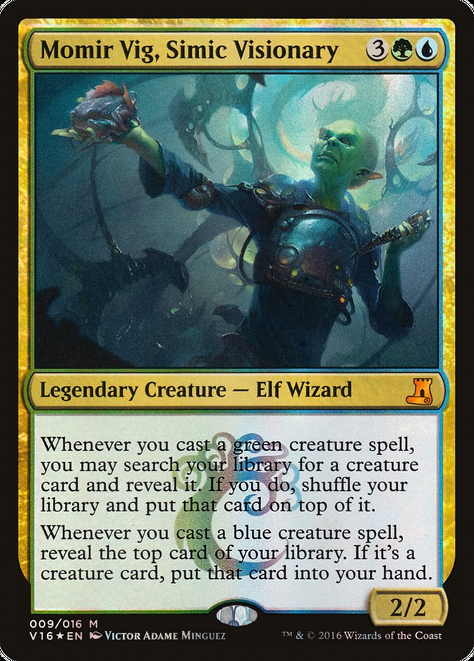 Momir Vig, Simic Visionary [From the Vault: Lore] (9)