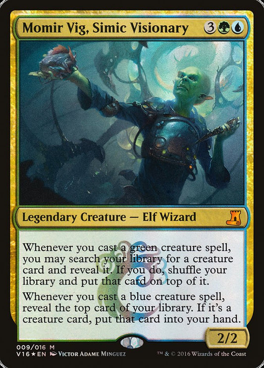 Momir Vig, Simic Visionary [From the Vault: Lore] (9)