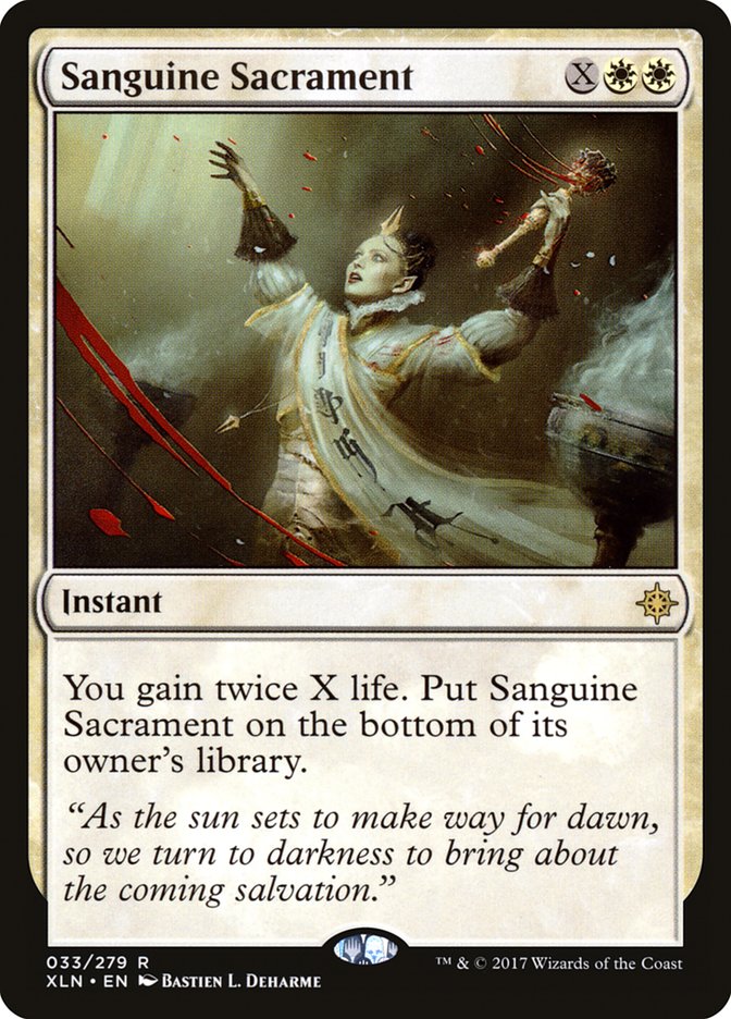 Sanguine Sacrament [Ixalan] (33)