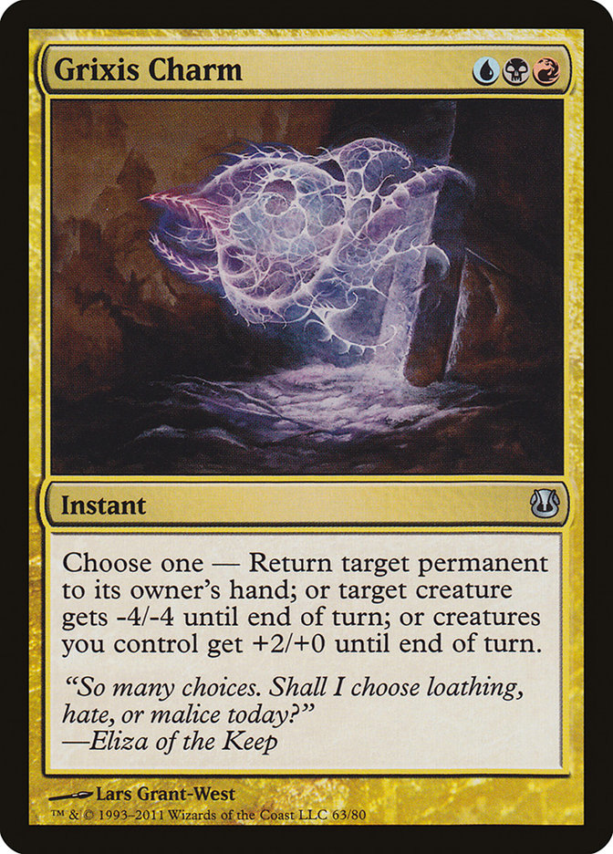 Grixis Charm [Duel Decks: Ajani vs. Nicol Bolas] (63)
