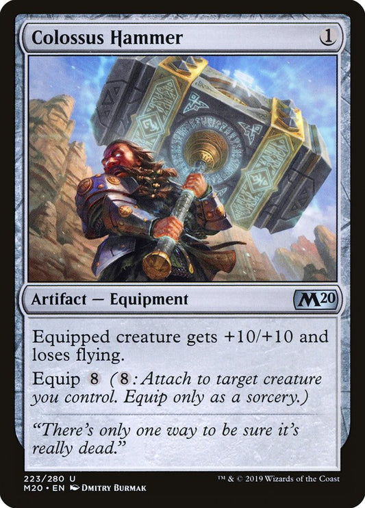 Colossus Hammer [Core Set 2020] (223)