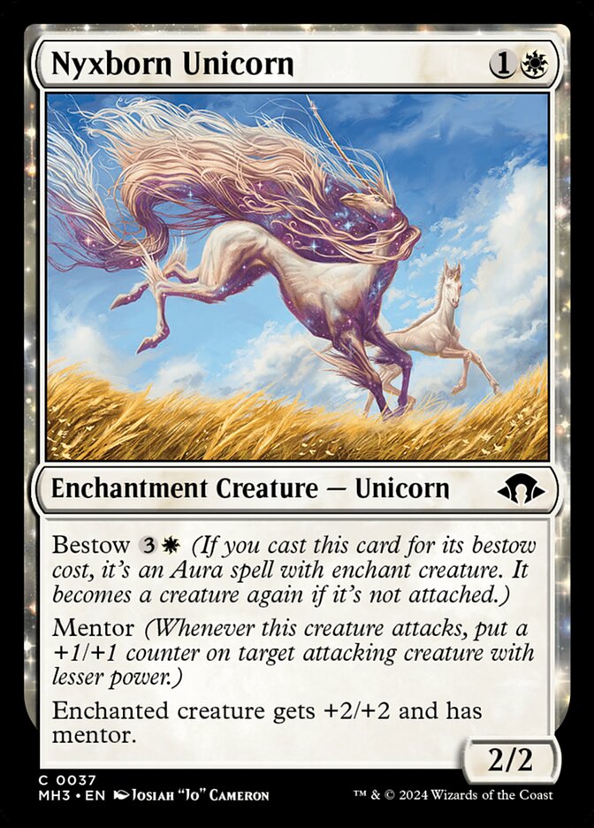 Nyxborn Unicorn [Modern Horizons 3] (37)