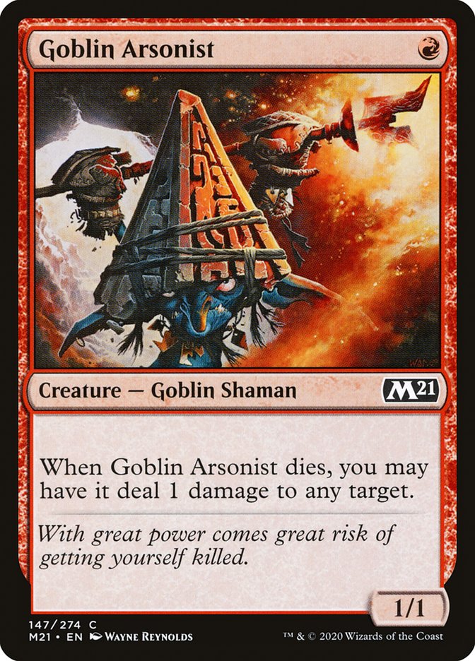 Goblin Arsonist [Core Set 2021] (147)