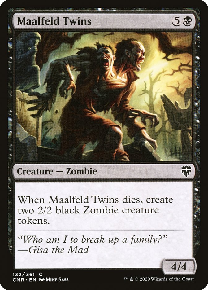Maalfeld Twins [Commander Legends] (132)