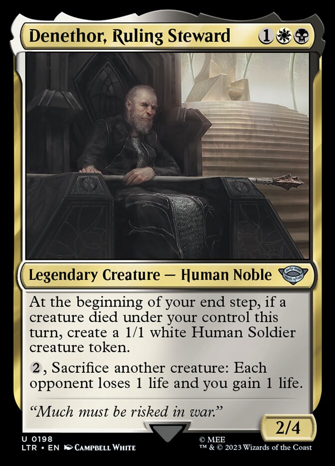 Denethor, Ruling Steward [The Lord of the Rings: Tales of Middle-earth] (198)