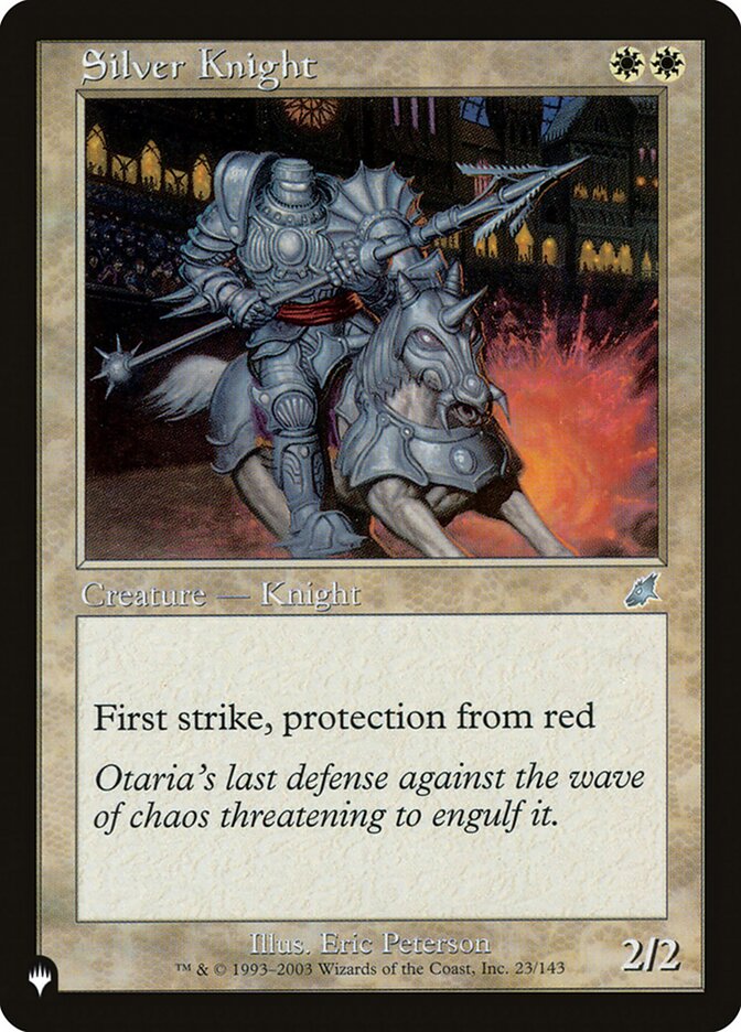 Silver Knight [The List] (SCG-23)