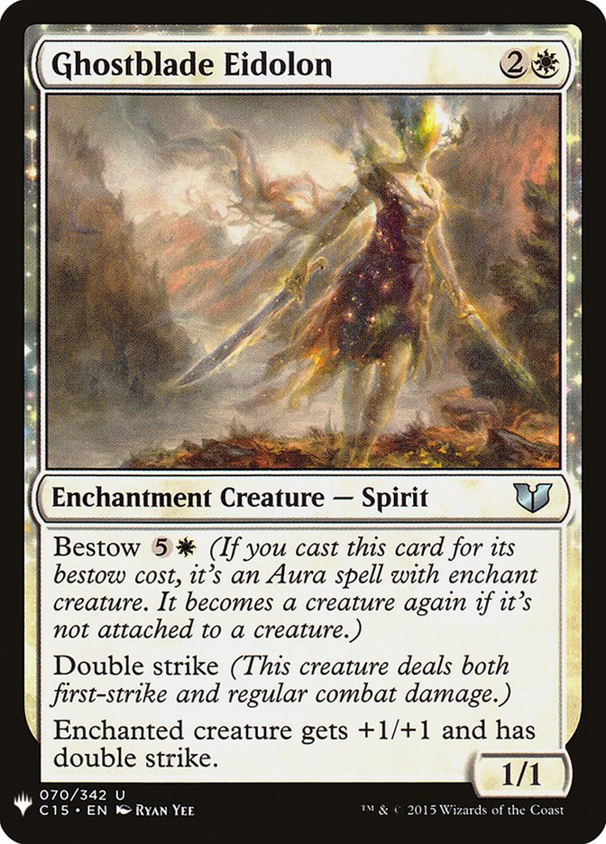 Ghostblade Eidolon [The List] (C15-70)