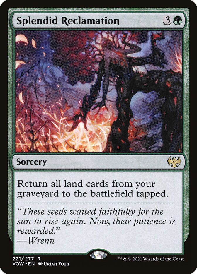 Splendid Reclamation [Innistrad: Crimson Vow] (221)