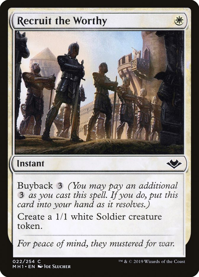 Recruit the Worthy [Modern Horizons] (22)