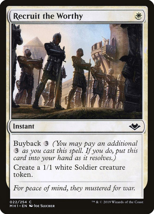 Recruit the Worthy [Modern Horizons] (22)