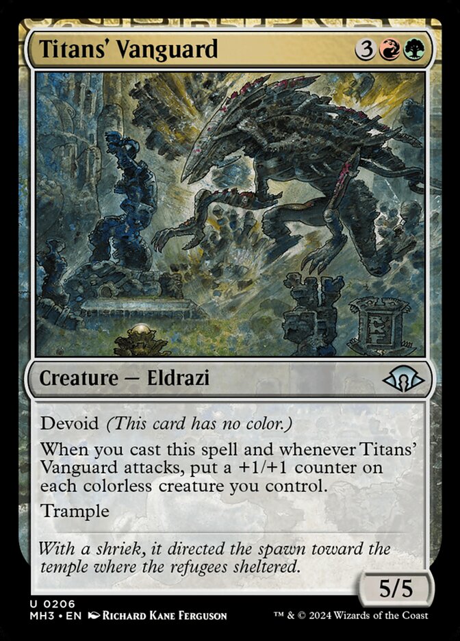 Titans' Vanguard [Modern Horizons 3] (206)