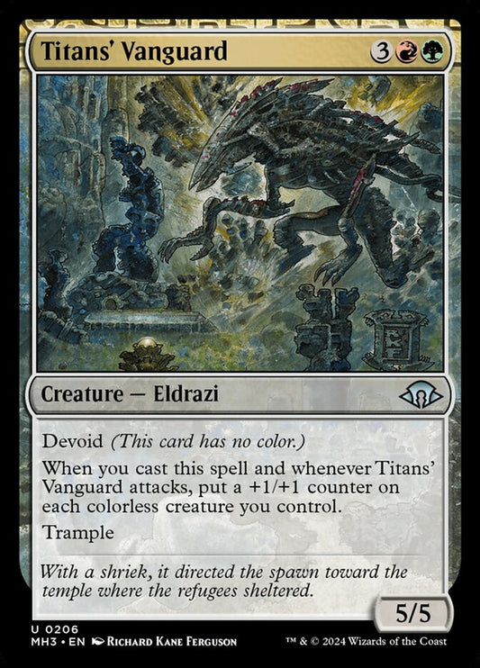 Titans' Vanguard [Modern Horizons 3] (206)