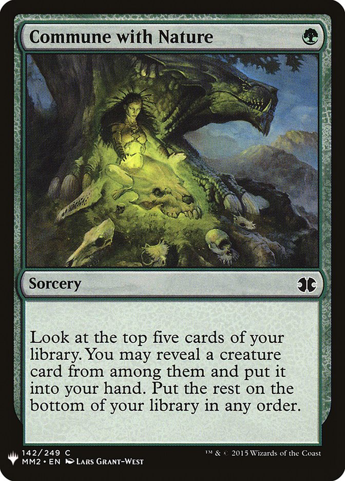Commune with Nature [The List] (MM2-142)