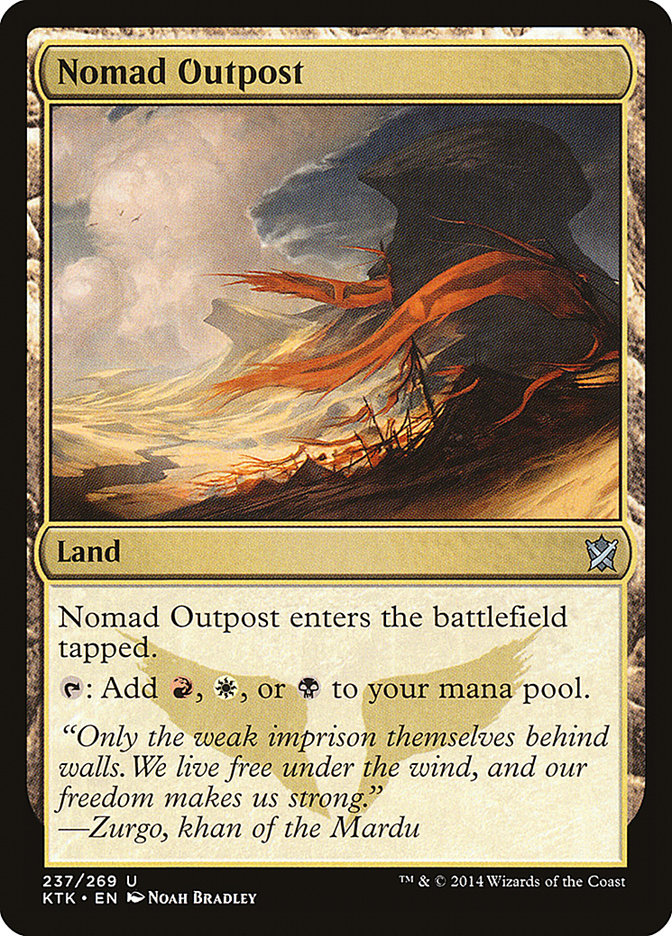 Nomad Outpost [Khans of Tarkir] (237)