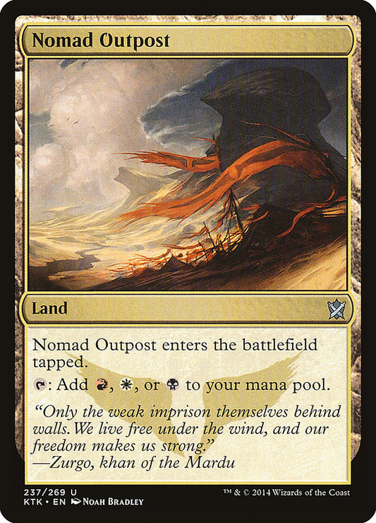 Nomad Outpost [Khans of Tarkir] (237)