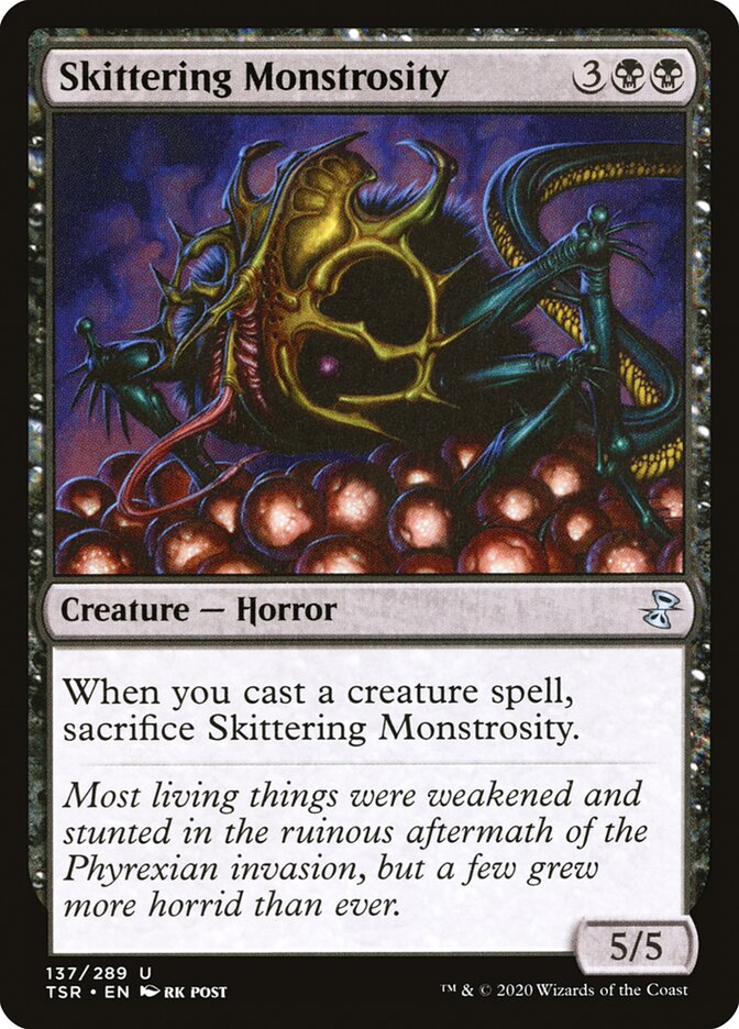 Skittering Monstrosity [Time Spiral Remastered] (137)