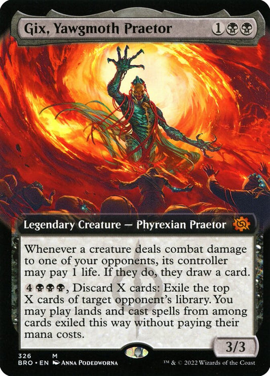 Gix, Yawgmoth Praetor [The Brothers' War] (326)