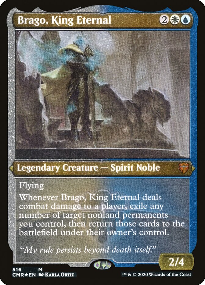 Brago, King Eternal [Commander Legends] (516)