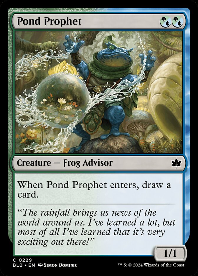 Pond Prophet [Bloomburrow] (229)