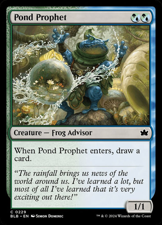 Pond Prophet [Bloomburrow] (229)
