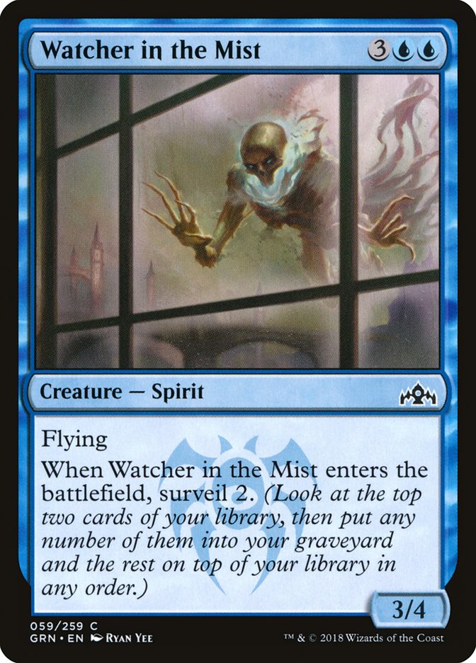 Watcher in the Mist [Guilds of Ravnica] (59)
