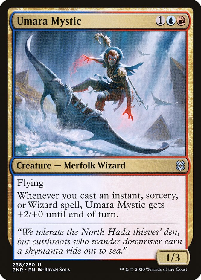 Umara Mystic [Zendikar Rising] (238)