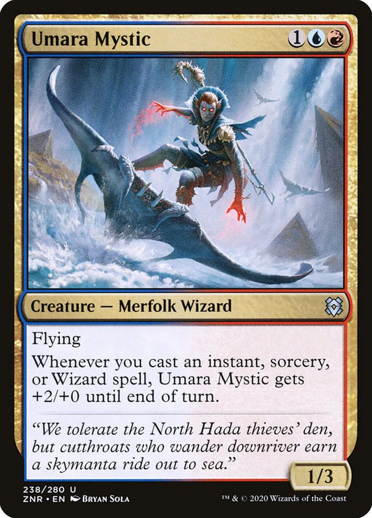 Umara Mystic [Zendikar Rising] (238)