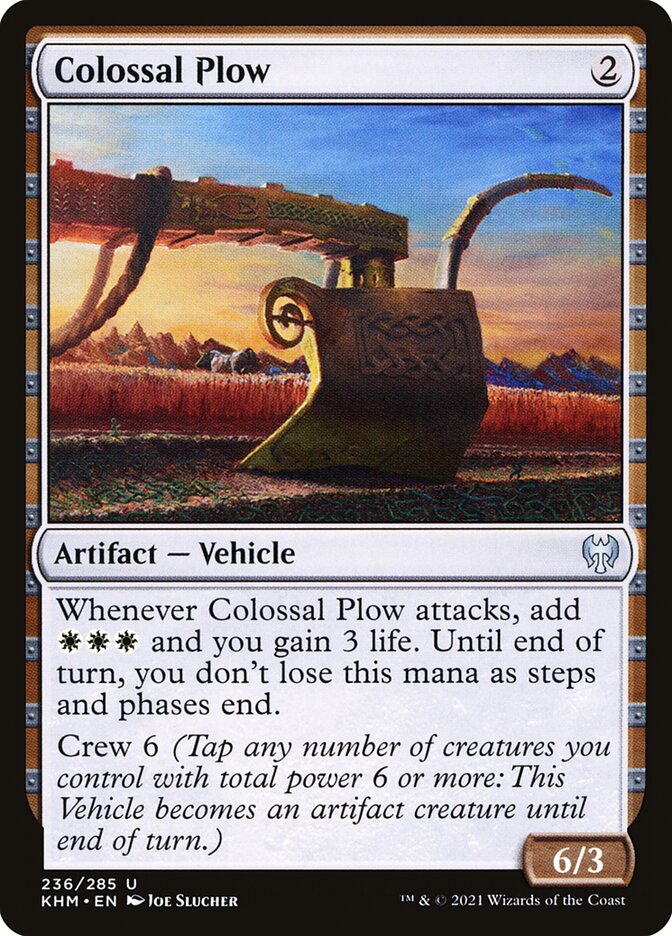 Colossal Plow [Kaldheim] (236)