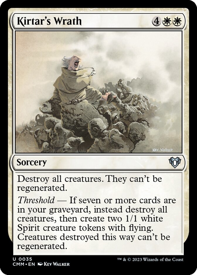 Kirtar's Wrath [Commander Masters] (35)