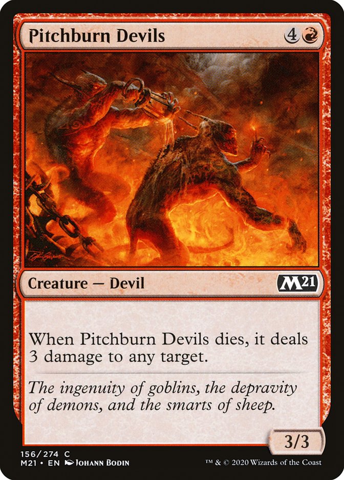 Pitchburn Devils [Core Set 2021] (156)