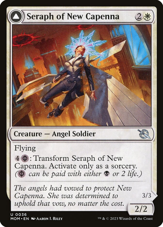 Seraph of New Capenna // Seraph of New Phyrexia [March of the Machine] (36)